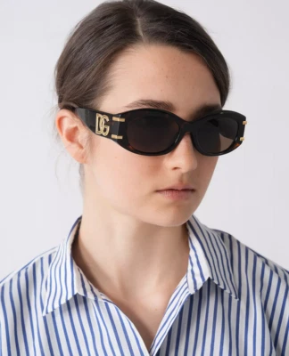 Совершенно новые солнцезащитные очки 2025 Dolce & Gabbana DG 4502 502/73 в подлинной оправе Италия - Изображение 1 из 4