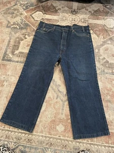 Vintage Levis 517 Orange Tab Made In U.S.A. 42 X 30 (39 X 25) Denim Jeans - Bild 1 von 5