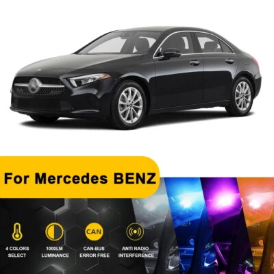Luces interiores LED para Mercedes BENZ W203 204 W164 A B C E S M GL CLASE SL Foto 1 de 4