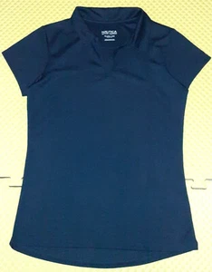 Nautica Girls UV Protection Performance Knit School Uniform Polo Shirt, NEW - Picture 1 of 1