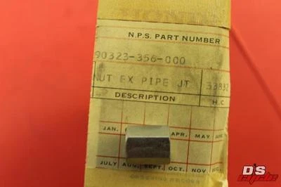 Tuerca junta tubo escape Honda 1974-1978 XL350 PARTE # 90323-356-000 NUEVO DE STOCK Foto 1 de 4