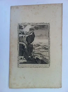 Moses the Christian's Family Bible Engraving 1763 - Picture 1 of 2
