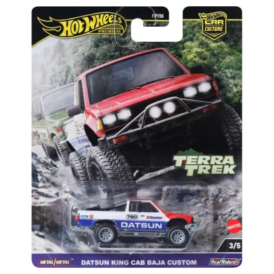 Hot Wheels Premium Auto Culture Datsun King Cabina Baja Custom 3/5 Bambini Toy - Immagine 1 di 4