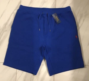 Polo Ralph Lauren Men’s Double Knit Shorts Blue $98.50 Medium New - Picture 1 of 4