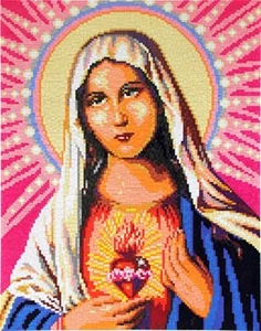 Mini Stecksystem Madonna ca. 8.300 Teile mit XXL-Steckvorlage Nr. 41219 - Bild 1 von 4