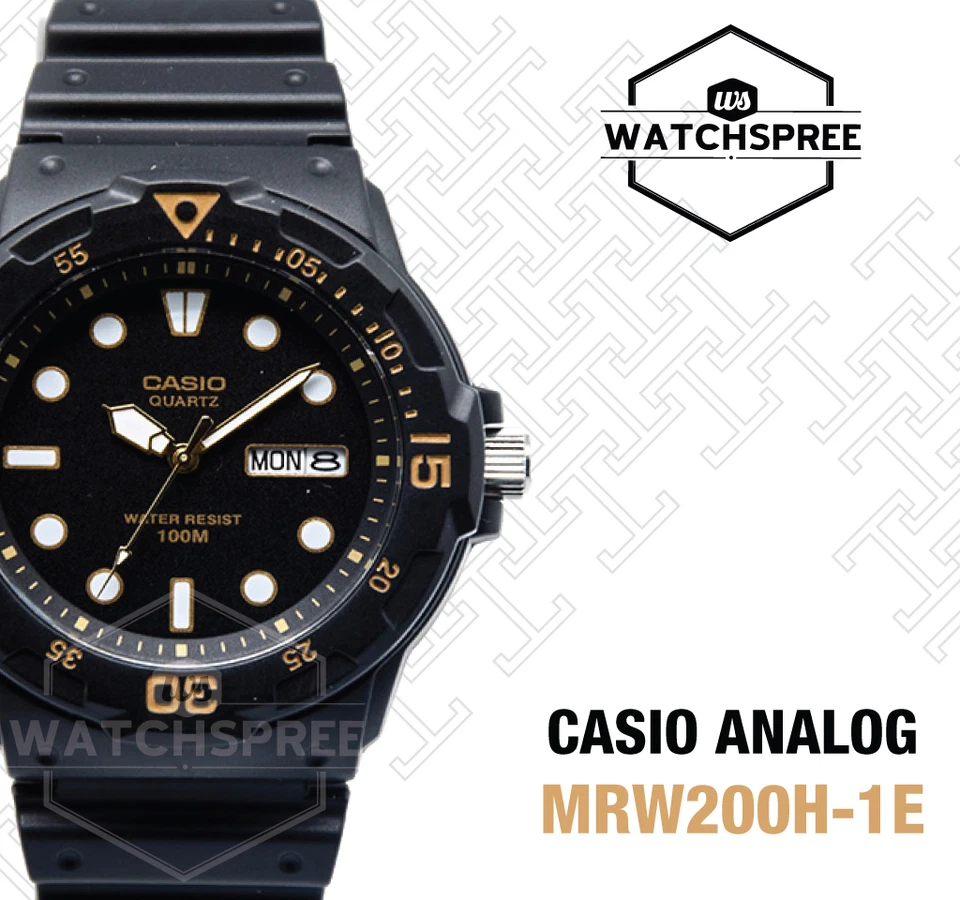 Casio Diver Look Analog Watch MRW200H-1E - image 1 of 1
