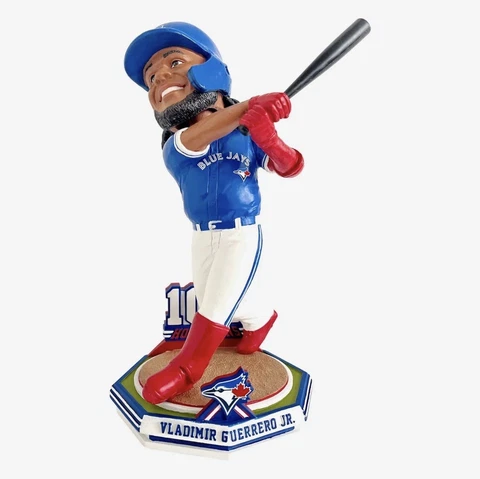 Vladimir Guerrero Jr 100 Home Run Bobblehead Cover
