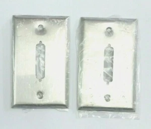 DB25 SINGLE STAIN-STEEL WALL PLATE (2 PCS.) - Picture 1 of 2