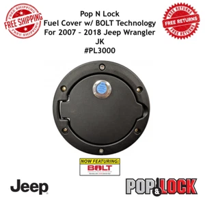 Cubierta de combustible de bloqueo Pop N con tecnología de perno para 2007? Jeep Wrangler JK 18 - Imagen 1 de 6