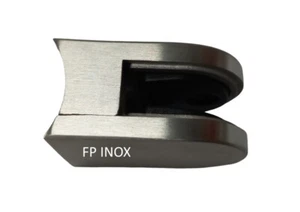 Pince à verre Fixation Sur Tube 42.4mm inox satiné A4 Garde Corps - Imagen 1 de 7