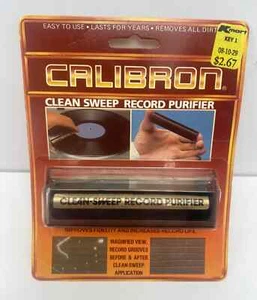 Vintage Calibron Clean Sweep Schallplattenreiniger versiegelt #CS-100 neuer alter Lagerbestand - Bild 1 von 14