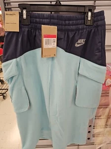 Nike Sportswear Thunder Blue/Light Smoke Grey DJ5751-437 Girl Size L MSRP $75 - Picture 1 of 6