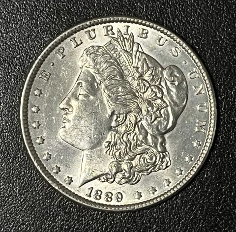 1889 MORGAN SILVER DOLLAR Cover