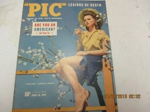Pic Magazine-June 10 1941--KKK--Susan Hayward-----35 - Foto 1 di 1