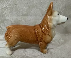 More details for vintage sylvac corgi dog figurine statue - ornament - decorative