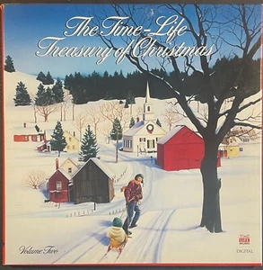 Time-Life Treasury of Christmas Volume Two 3 Vinyl LP Box Set RARE STL-108 EX/EX - Picture 1 of 9