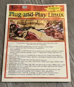 Plug and Play Linux Yggdrasil Fall 1994 Paperback Vintage Manual - Picture 1 of 7