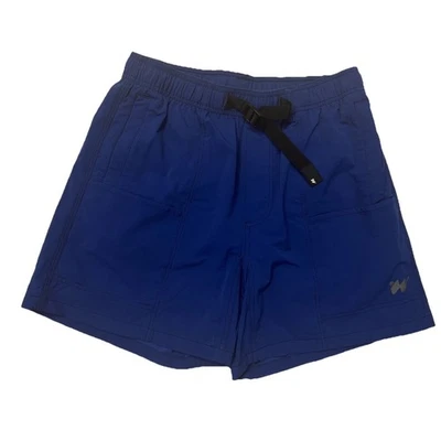 Pantalones Cortos Para Hombre Without Walls Medianos Nylon Trail Azul Cinturón  Foto 1 de 4