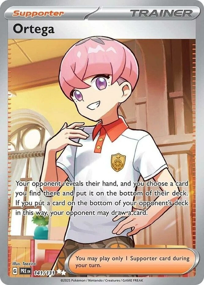 Pokemon Ortega - 141/131 - Ultra Rare NM-Mint Prismatic Evolutions - Image 1 of 1