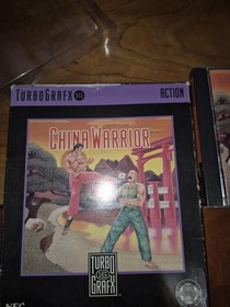 China Warrior -- CIB complete In Box - TurboGrafx 16 TG-16