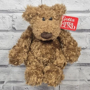 Gund My Name Is Schlepp 8" Soft Toy Plush Teddy Bear Brown Tagged 2417 - Picture 1 of 14