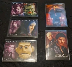Angel Season 5: Complete 3x Box Loader Set BL1-BL3 & 2 Promo Cards A5-1 & A5-UK - Picture 1 of 4