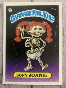Garbage Pail Kids OS1 GPK 1st Series Bony Joanie Card 29a Matte - Picture 1 of 3