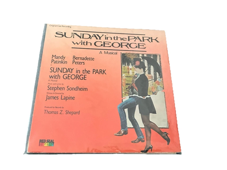 Sunday In The Park With George (Vinyl 1984 HBC1-5042) Stephen Sondheim W/Insert - Image 1 of 4