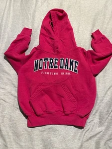 Notre Dame Pullover Sz Xs Hoodie Fighting Irish Champion Brand - Picture 1 of 3