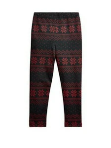 Ralph Lauren Girls Fair Isle Jersey Legging Size 6X - Picture 1 of 2