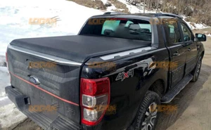 Ford Ranger WILDTRAK Tonneau Copriletto Morbido Avvolgibile 2012 - 2023 Impermeabile - Foto 1 di 12