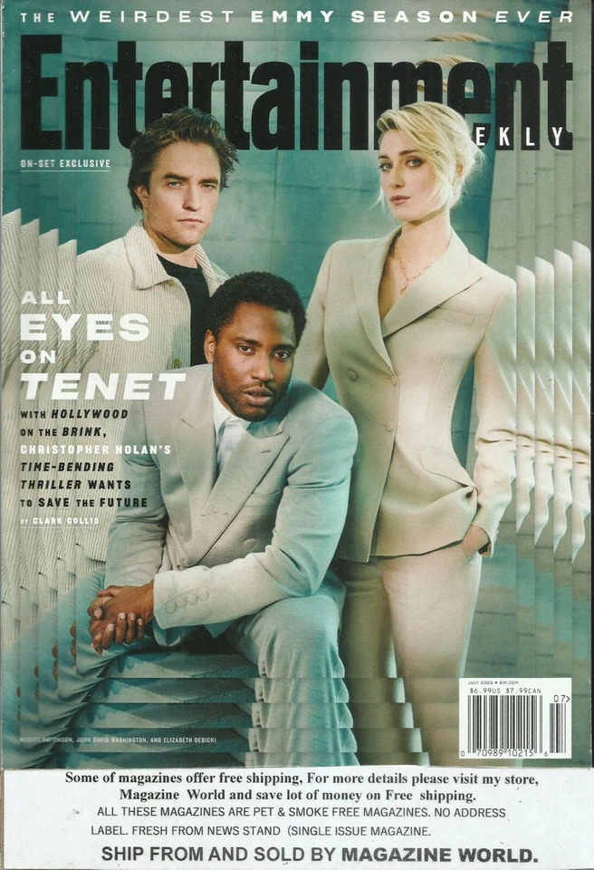 ENTERTAINMENT WEEKLY MAGAZINE, JULY, 2020 # 1591 ( OFFER FREE LOCAL USA SHIPPING - Image 1 of 1