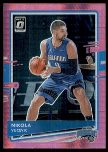 2020-21 Donruss Optic Hyper Pink #130 Nikola Vucevic