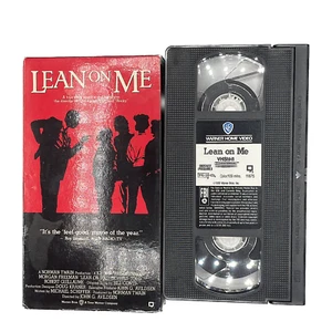 Lean on Me (1989), VHS Movie, Warner Home Video (1991), M. Freeman - Picture 1 of 4