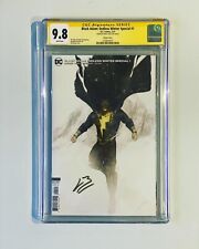 Black Adam: Endless Winter Special 1 CGC 9.8 SS Signed By Bosslogic Variant Rock