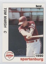 1990 Best Spartanburg Phillies Tom Marsh #28
