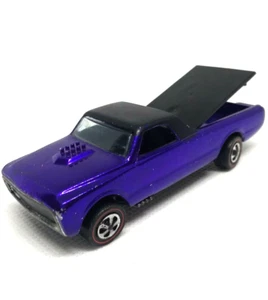 Hot Wheels Redline Custom Fleetside 1968 Purple Made In United States - Picture 1 of 10