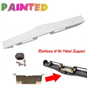 Puerta trasera exterior puerta levadiza manija adorno para Toyota Prius 04-09 040 blanco - Imagen 1 de 7