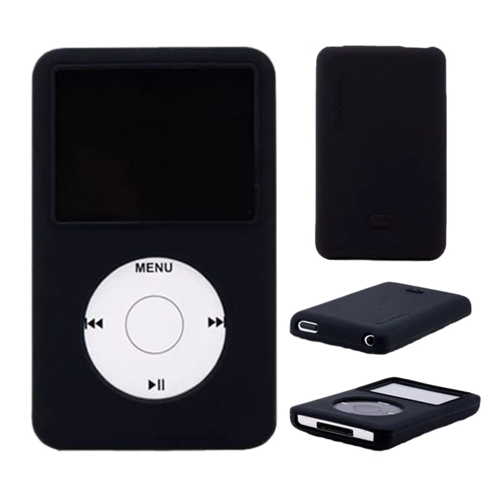 Black Cases, Covers & Skins for iPod Classic 6th Generation for