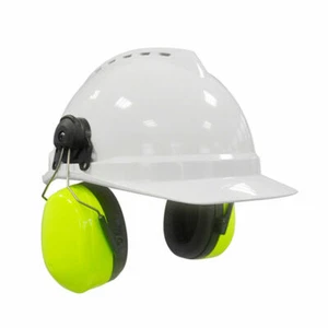 Sombrero duro montaje manguitos para orejas montaje tapa orejeras protectoras reducción de ruido N9O4 - Imagen 1 de 2