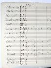 Partitura Manoscritta PREGHIERA MATTUTINA di TSCHAIKOVSKY orchestrazione Beretta