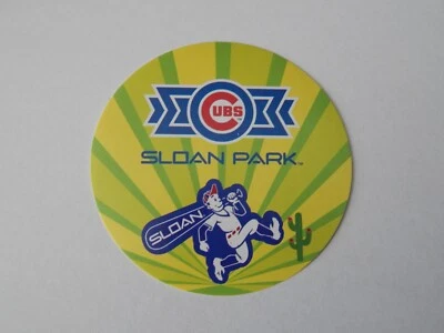 CHICAGO CUBS MLB 2023 SPRING TRAINING MESA ARIZONA EXCLUSIVE 3" ROUND STICKER - Image 1 of 3