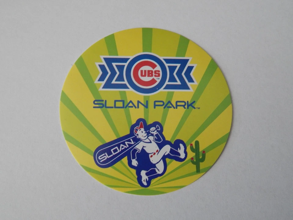 CHICAGO CUBS MLB 2023 SPRING TRAINING MESA ARIZONA EXCLUSIVE 3" ROUND STICKER - Image 1 of 3