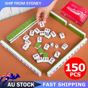 Large Heavy duty MahJong 144 tiles set with sign play Game box NEW AU - Picture 1 of 9