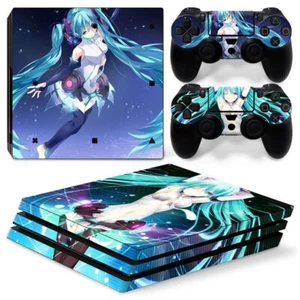 Console & Controller Skin Sticker Anime Playstation 4 PS4 Slim Movie Decal Wrap - Bild 1 von 58