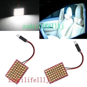 4x For INFINITI QX60 Front Rear Reading Lamp Trunk Bulb Light White LED 54SMD - Bild 1 von 2