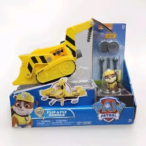 Nickelodeon Paw Patrol flip & fly Rubble 2 In 1 transforming bulldozer Read Dsc - Picture 1 of 13