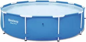 Bestway Garden Pool 56677 10FT 305x76cm Steel Pro Round Swimming Planschen - Bild 1 von 2
