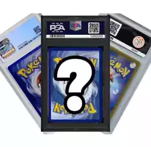 Random PSA/CGC/BGS Pokemon Graded Card Japanese English Near Mint Grade + Bonus - Picture 1 of 8