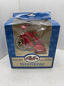 Flexible Flyer 1:20 Scale LE Velocipede Miniature Tricycle Red Sky King A8 - Picture 1 of 4